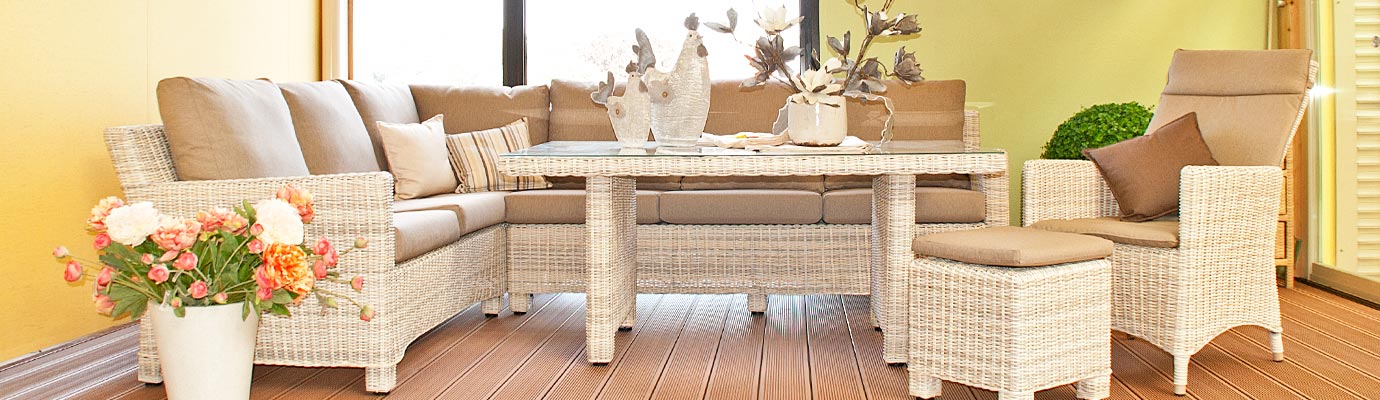 Gartenmöbel Set aus Polyrattan - Dresden und Umgebung